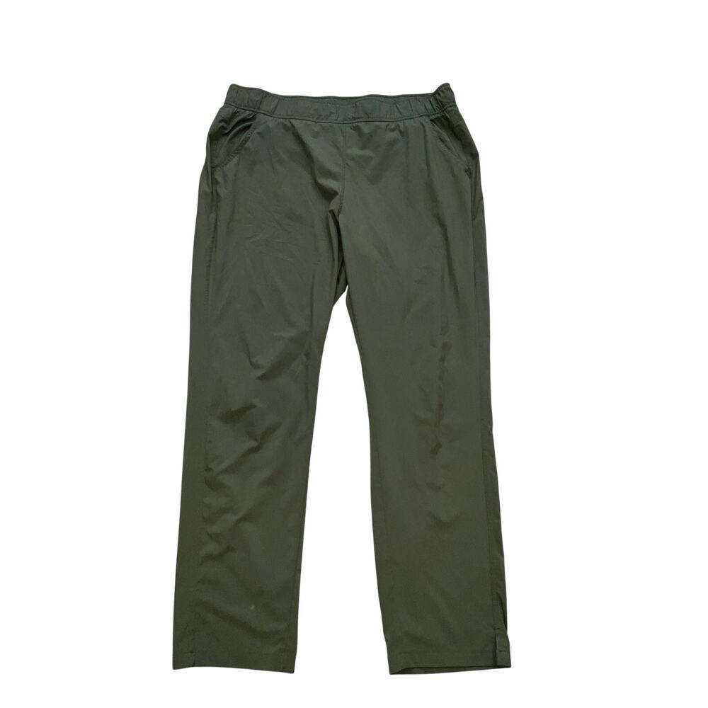 Eddie Bauer Olive Green Hiking Activewear Stretch Pants Size L